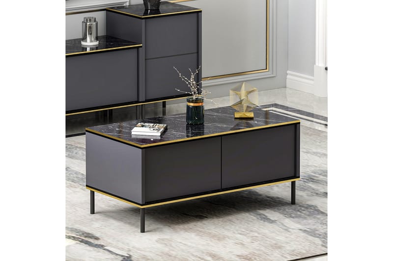 Imaj Soffbord 90 cm - Antracit - Möbler - Vardagsrum - Soffbord & vardagsrumsbord - Soffbord