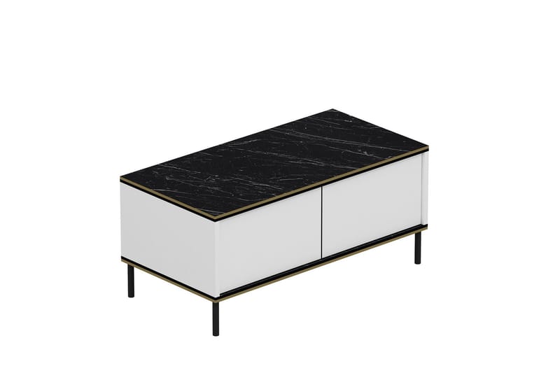 Imaj Soffbord 90 cm - Vit - Möbler - Vardagsrum - Soffbord & vardagsrumsbord - Soffbord