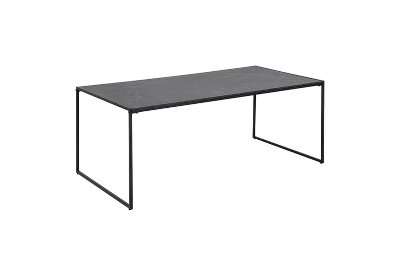 INFINITY Soffbord 120x60 cm Svart marmor - Möbler - Vardagsrum - Soffbord & vardagsrumsbord - Soffbord