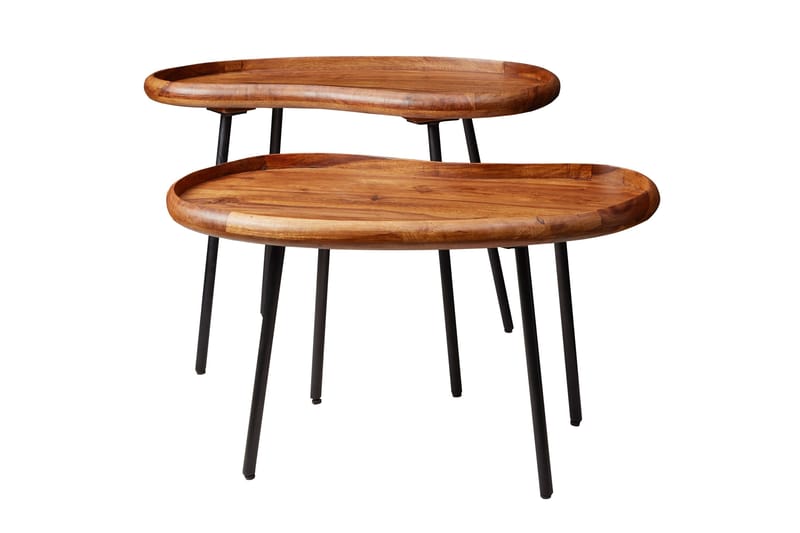 JACQUETTE Soffbord 71 cm Valnötsbrun - Möbler - Vardagsrum - Soffbord & vardagsrumsbord - Soffbord