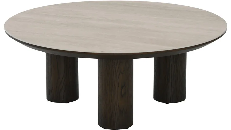 Soffbord Järvik 110 cm - Brunlackade ben - Möbler - Vardagsrum - Soffbord & vardagsrumsbord - Soffbord