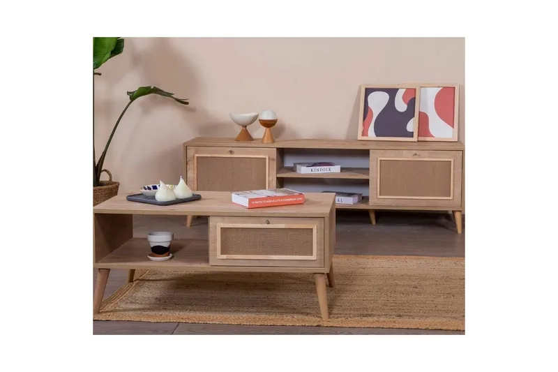 Soffbord Jatinder Ek - Ek - Möbler - Vardagsrum - Soffbord & vardagsrumsbord - Soffbord