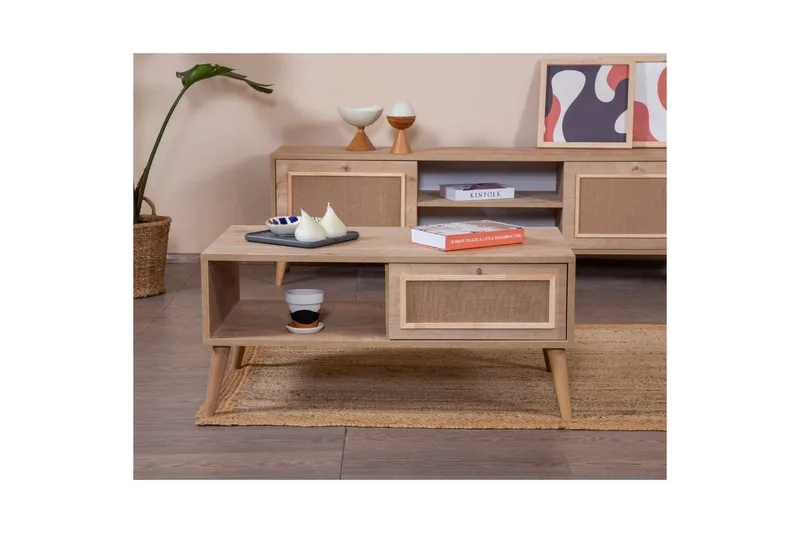 Soffbord Jatinder Ek - Ek - Möbler - Vardagsrum - Soffbord & vardagsrumsbord - Soffbord