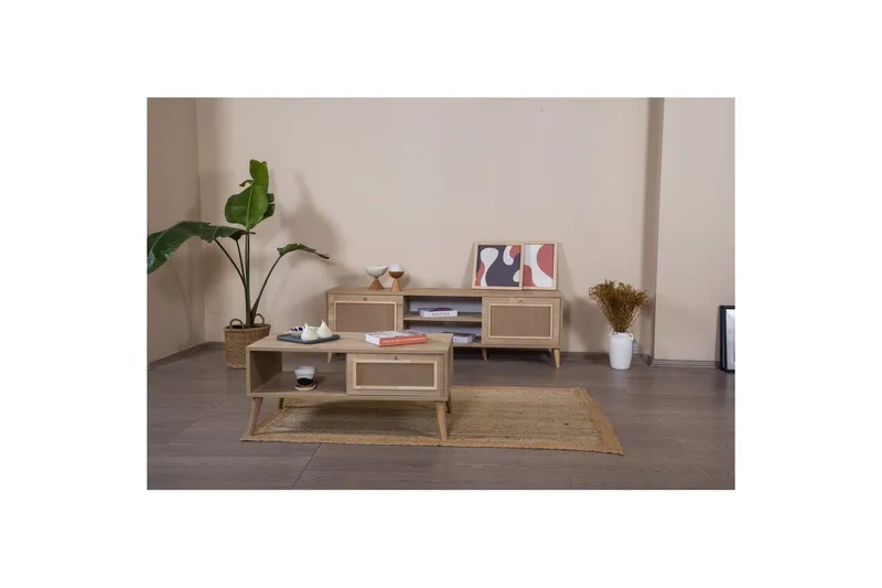 Soffbord Jatinder Ek - Ek - Möbler - Vardagsrum - Soffbord & vardagsrumsbord - Soffbord