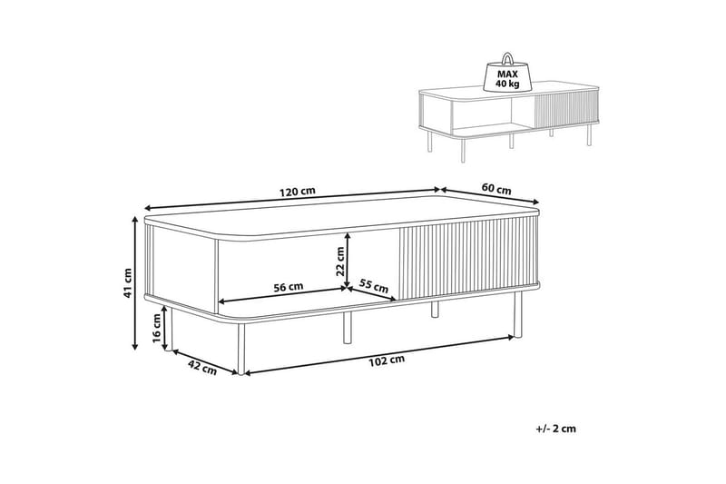 Soffbord Jose - Möbler - Vardagsrum - Soffbord & vardagsrumsbord - Soffbord