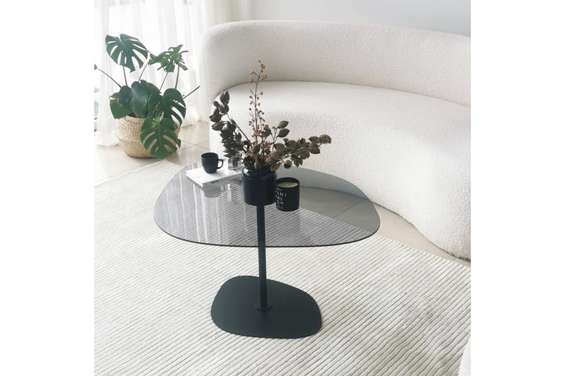 Karamea Soffbord 85 cm - Grå/Svart - Möbler - Vardagsrum - Soffbord & vardagsrumsbord - Soffbord