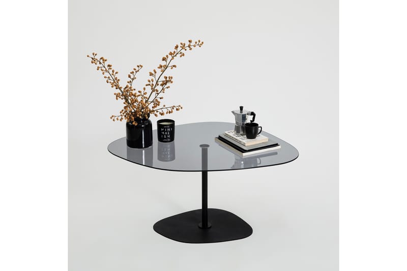 Karamea Soffbord 85 cm - Grå/Svart - Möbler - Vardagsrum - Soffbord & vardagsrumsbord - Soffbord