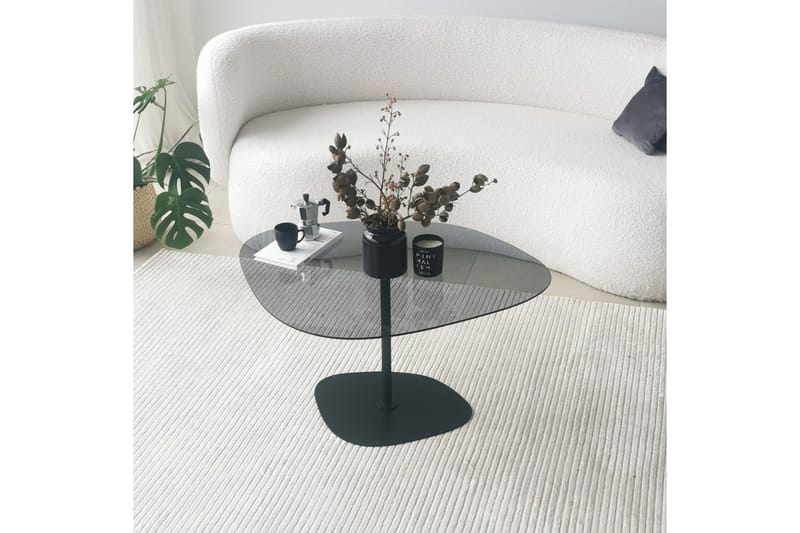 Karamea Soffbord 85 cm - Grå/Svart - Möbler - Vardagsrum - Soffbord & vardagsrumsbord - Soffbord