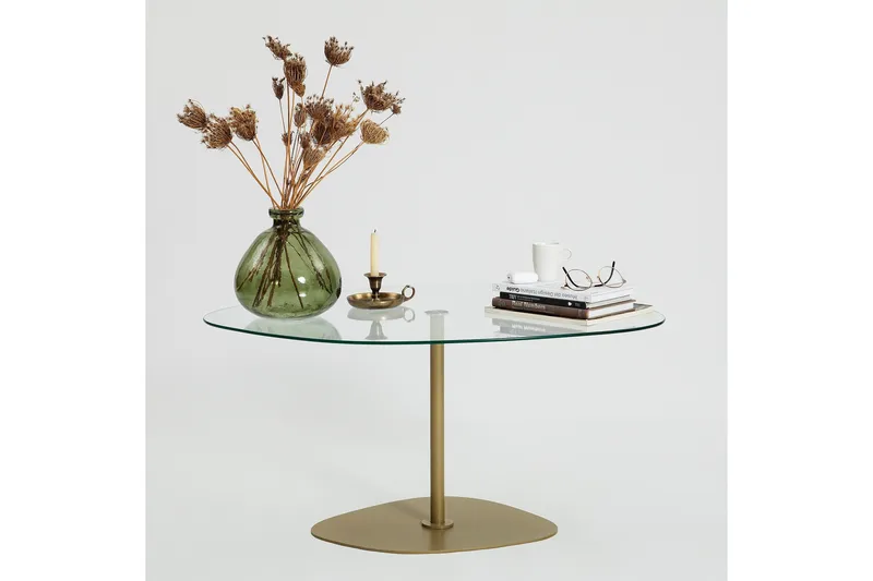 Karamea Soffbord 85 cm - Guld - Möbler - Vardagsrum - Soffbord & vardagsrumsbord - Soffbord