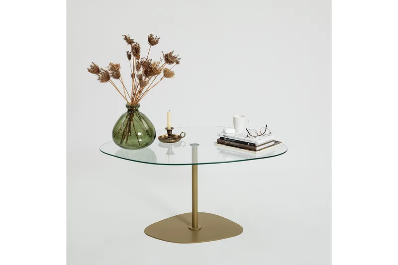 Karamea Soffbord 85 cm - Guld - Möbler - Vardagsrum - Soffbord & vardagsrumsbord - Soffbord