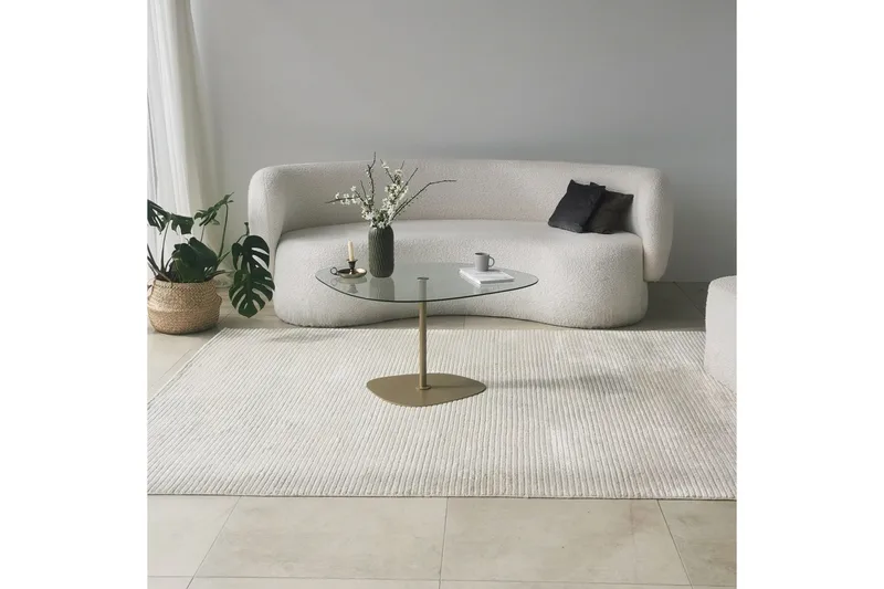 Karamea Soffbord 85 cm - Guld - Möbler - Vardagsrum - Soffbord & vardagsrumsbord - Soffbord