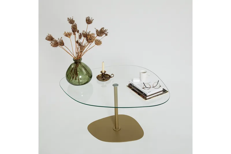 Karamea Soffbord 85 cm - Guld - Möbler - Vardagsrum - Soffbord & vardagsrumsbord - Soffbord