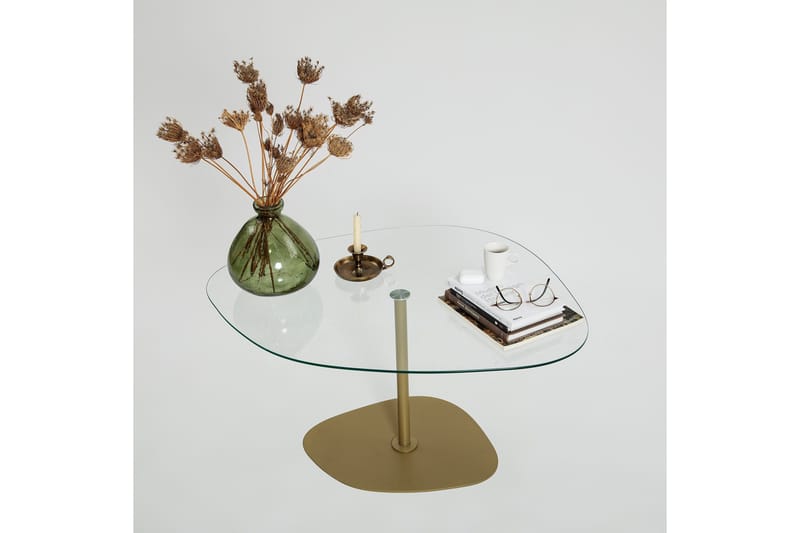 Karamea Soffbord 85 cm - Guld - Möbler - Vardagsrum - Soffbord & vardagsrumsbord - Soffbord