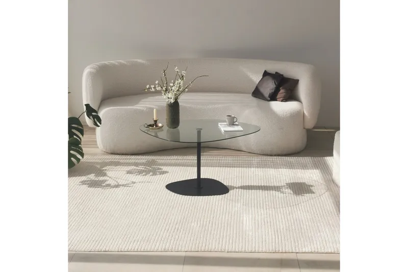 Karamea Soffbord 85 cm - Svart - Möbler - Vardagsrum - Soffbord & vardagsrumsbord - Soffbord