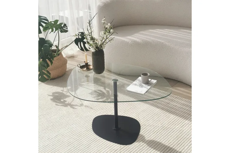Karamea Soffbord 85 cm - Svart - Möbler - Vardagsrum - Soffbord & vardagsrumsbord - Soffbord