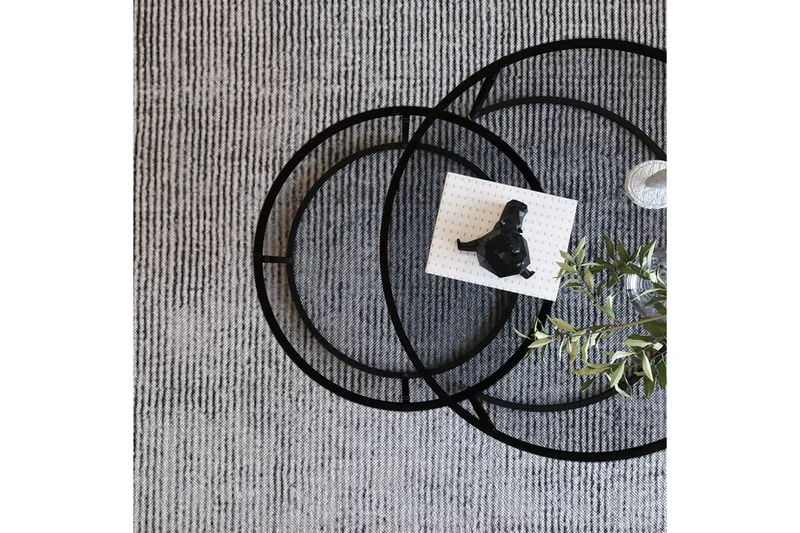 Kashiwa Soffbord 60 cm - Svart - Möbler - Vardagsrum - Soffbord & vardagsrumsbord - Satsbord