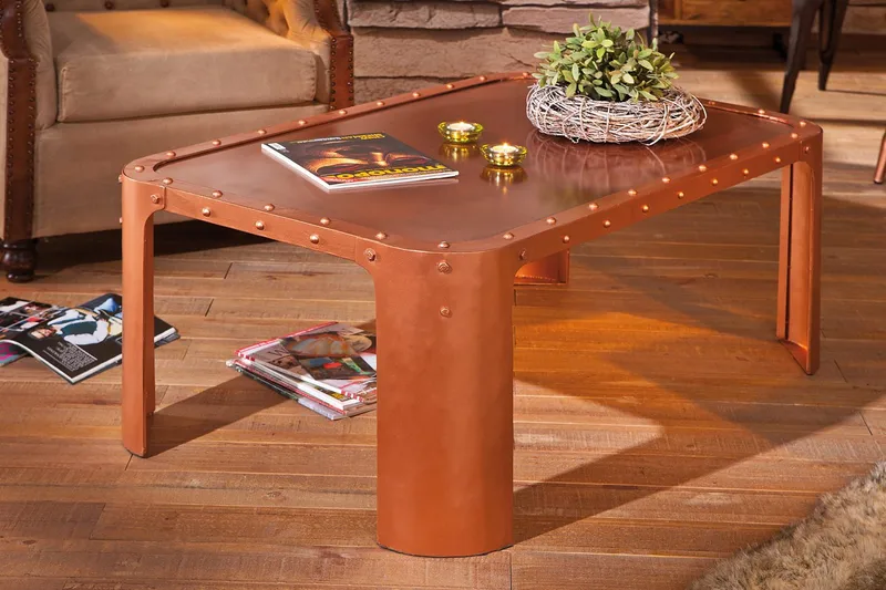 Kazuko Soffbord 110 cm - Koppar - Möbler - Vardagsrum - Soffbord & vardagsrumsbord - Soffbord