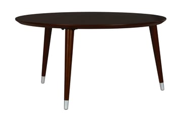 KENNINGTON Soffbord 90 cm Runt Brun - Novogratz - Möbler - Vardagsrum - Soffbord & vardagsrumsbord - Soffbord