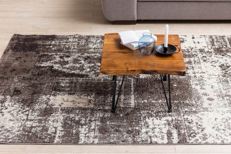 Kezia Soffbord 56 cm - Massivt Trä/Svart - Möbler - Vardagsrum - Soffbord & vardagsrumsbord - Soffbord