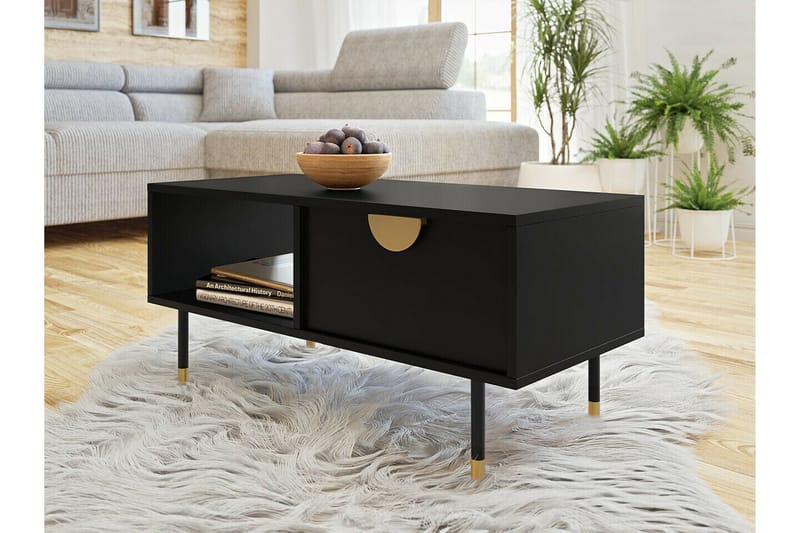 Kintore Soffbord 45 cm - Svart - Möbler - Vardagsrum - Soffbord & vardagsrumsbord - Soffbord