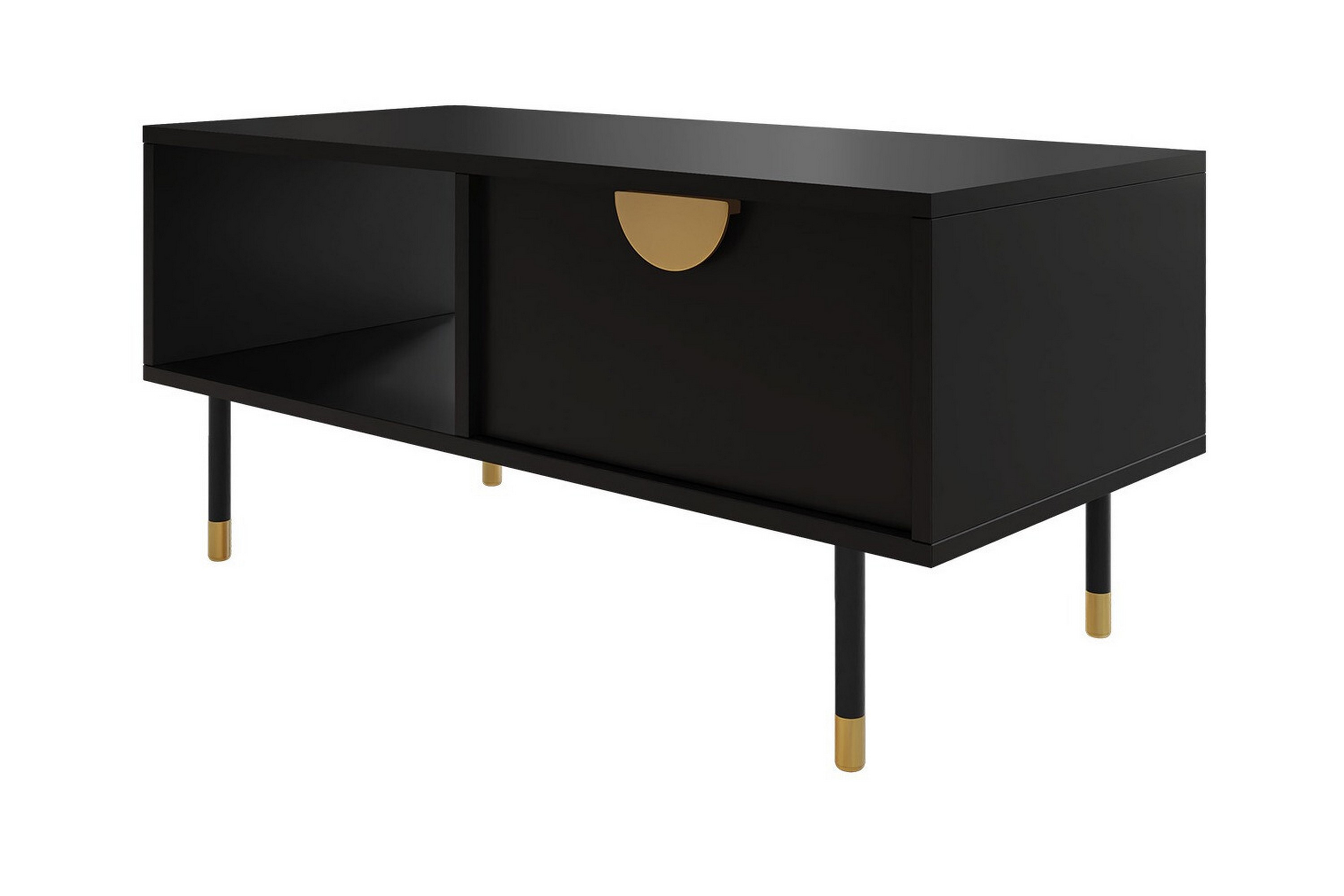 kintore soffbord 45 cm svart -