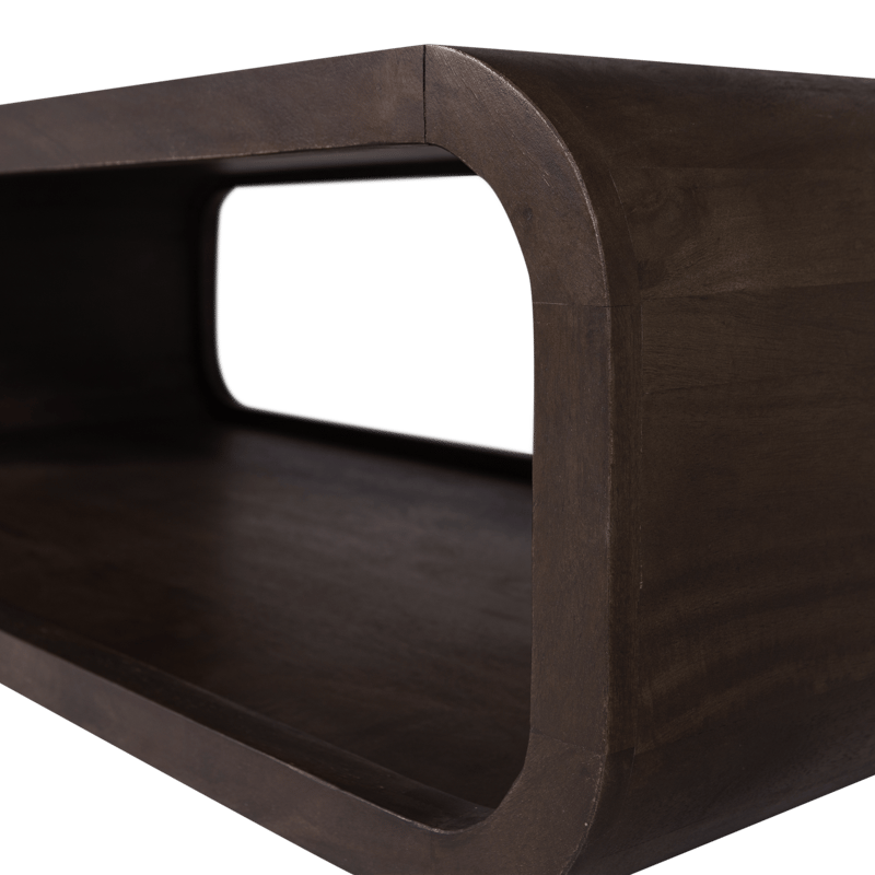 Soffbord Kinu 120 cm - Mörkbrun - Möbler - Vardagsrum - Soffbord & vardagsrumsbord - Soffbord