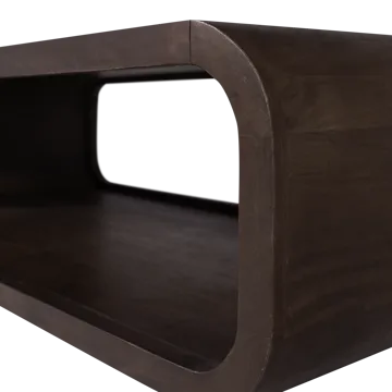 Soffbord Kinu 120 cm - Mörkbrun - Möbler - Vardagsrum - Soffbord & vardagsrumsbord - Soffbord