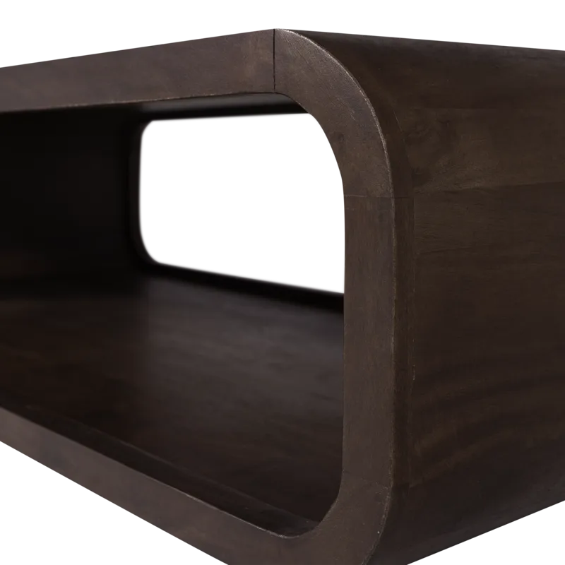Soffbord Kinu 120 cm - Mörkbrun - Möbler - Vardagsrum - Soffbord & vardagsrumsbord - Soffbord