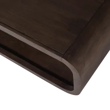 Soffbord Kinu 120 cm - Mörkbrun - Möbler - Vardagsrum - Soffbord & vardagsrumsbord - Soffbord