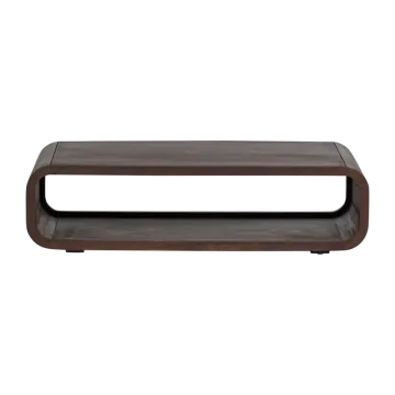 Soffbord Kinu 120 cm - Mörkbrun - Möbler - Vardagsrum - Soffbord & vardagsrumsbord - Soffbord