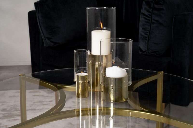 Kivik Soffbord Runt 75cm - Transparent - Möbler - Vardagsrum - Soffbord & vardagsrumsbord - Soffbord