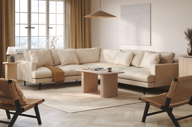 Kopparbo Soffbord 120 cm Vitlaserad Ek - Möbler - Vardagsrum - Soffbord & vardagsrumsbord - Soffbord