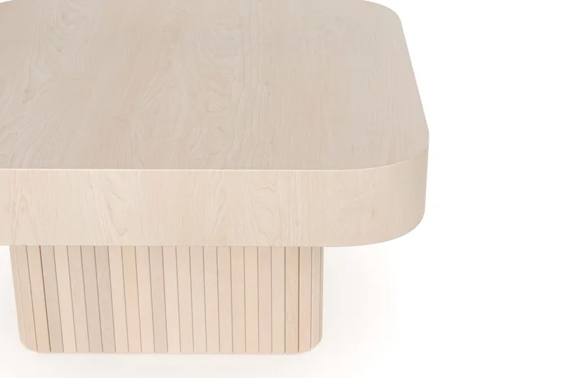 Kopparbo Soffbord 80 cm - Ljust vitlaserat ekträ - Möbler - Vardagsrum - Soffbord & vardagsrumsbord - Soffbord