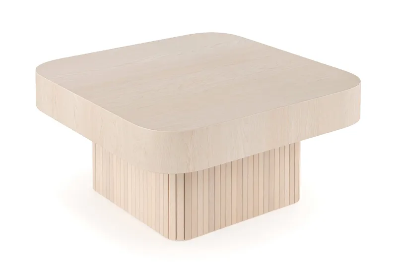 Kopparbo Soffbord 80 cm - Ljust vitlaserat ekträ - Möbler - Vardagsrum - Soffbord & vardagsrumsbord - Soffbord