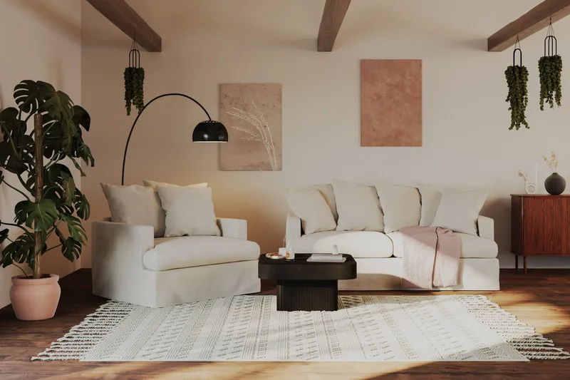 Kopparbo Soffbord 80 cm Svart - Svart trä - Möbler - Vardagsrum - Soffbord & vardagsrumsbord - Soffbord