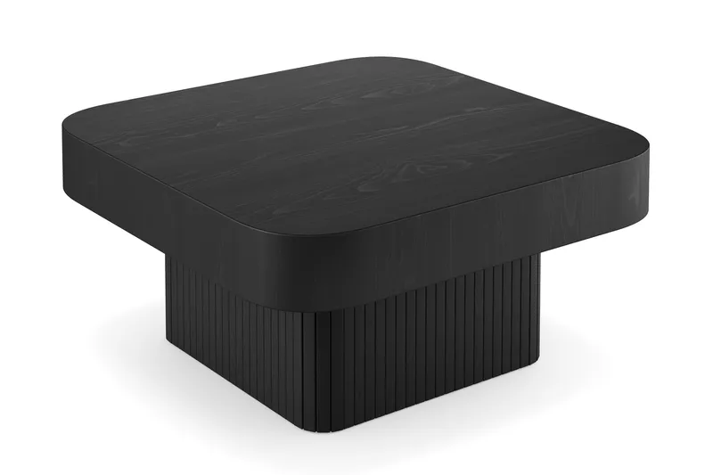 Kopparbo Soffbord 80 cm Svart - Svartlaserad ek - Möbler - Vardagsrum - Soffbord & vardagsrumsbord - Soffbord