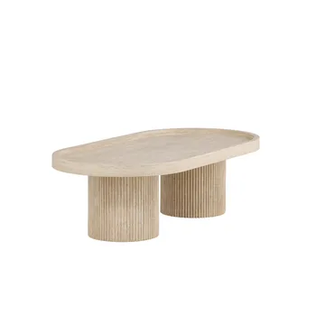 Soffbord Krille - Beige - Möbler - Vardagsrum - Soffbord & vardagsrumsbord - Soffbord