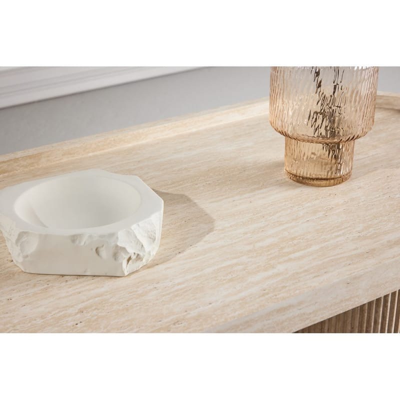 Soffbord Krille - Beige - Möbler - Vardagsrum - Soffbord & vardagsrumsbord - Soffbord