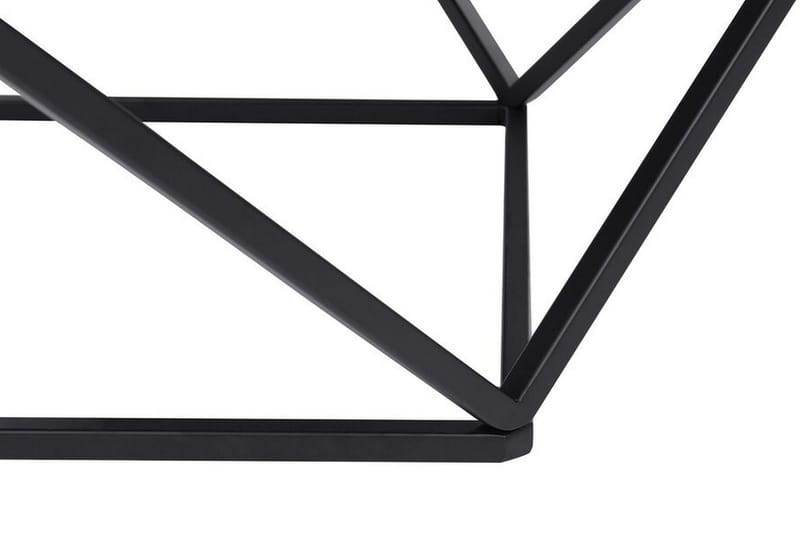 Kubsch Kaffebord Marmormönster - Svart - Möbler - Vardagsrum - Soffbord & vardagsrumsbord - Soffbord