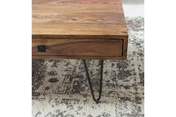 Langner Soffbord 117 cm med Förvaring 2 Lådor + Hyllor - Möbler - Vardagsrum - Soffbord & vardagsrumsbord - Soffbord