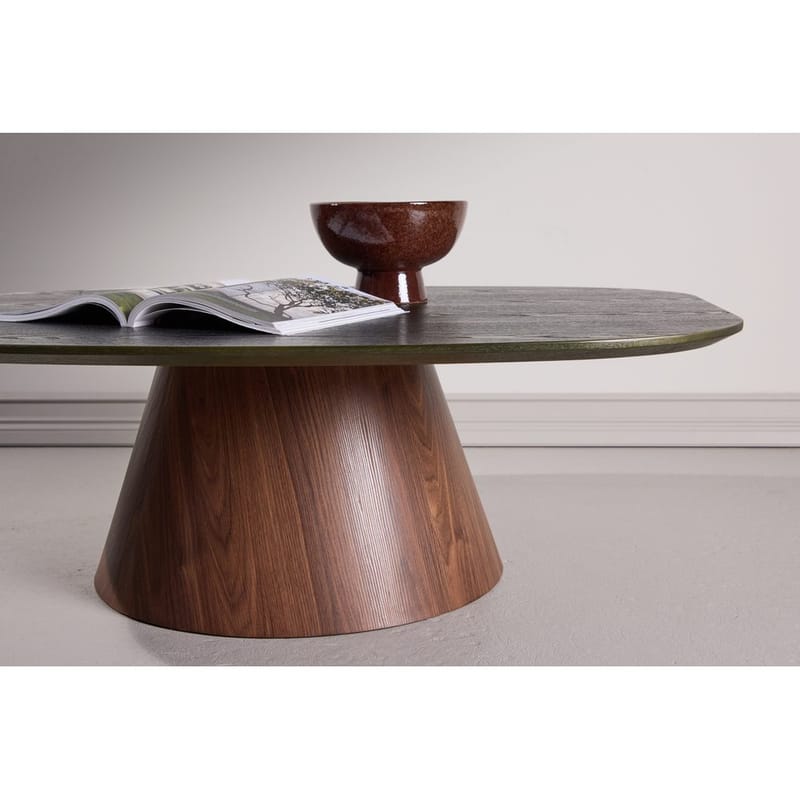 Soffbord Lanzo - Mörkgrön - Möbler - Vardagsrum - Soffbord & vardagsrumsbord - Soffbord