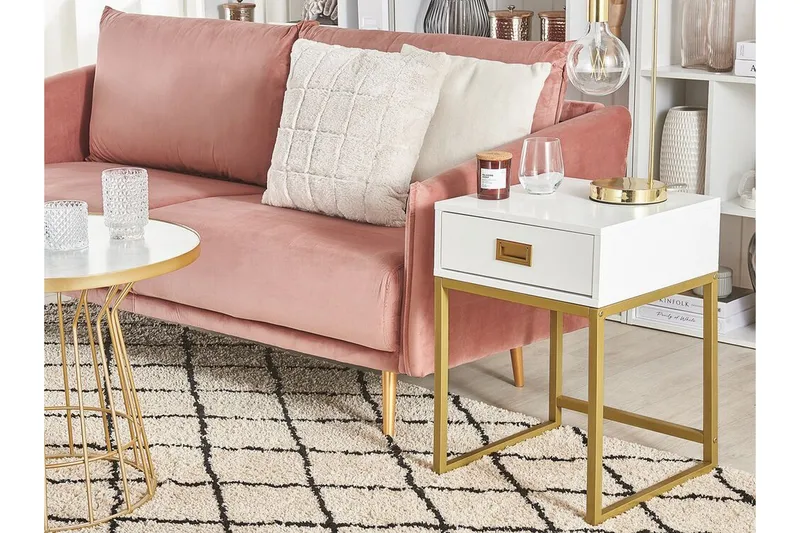 Largona Soffbord 40 cm - Vit - Möbler - Vardagsrum - Soffbord & vardagsrumsbord - Soffbord