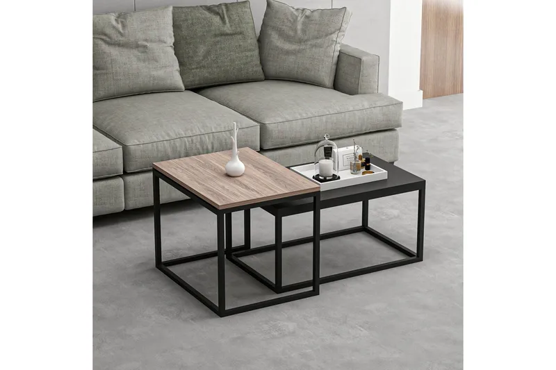 Leka Soffbord 72 cm, Svart