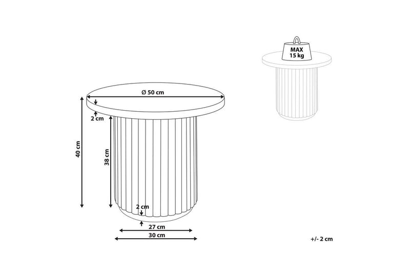 Soffbord Lemont Svart - Svart - Möbler - Vardagsrum - Soffbord & vardagsrumsbord - Soffbord