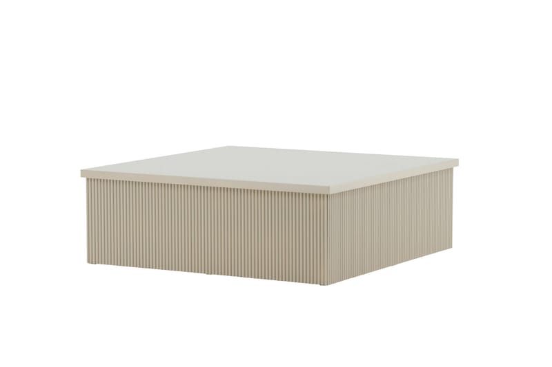 Lenox Soffbord 90x90 cm - Beige - Möbler - Vardagsrum - Soffbord & vardagsrumsbord - Soffbord