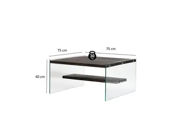 Lepinas Soffbord 75 cm - Antracit - Möbler - Vardagsrum - Soffbord & vardagsrumsbord - Soffbord
