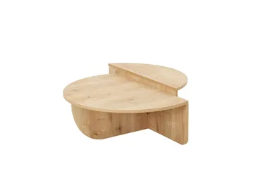 Louvrall Soffbord 90 cm - Ek - Möbler - Vardagsrum - Soffbord & vardagsrumsbord - Satsbord