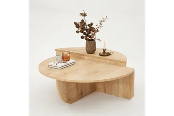 Louvrall Soffbord 90 cm - Ek - Möbler - Vardagsrum - Soffbord & vardagsrumsbord - Satsbord