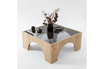 Lowan Soffbord 80 cm - Brun - Möbler - Vardagsrum - Soffbord & vardagsrumsbord - Soffbord