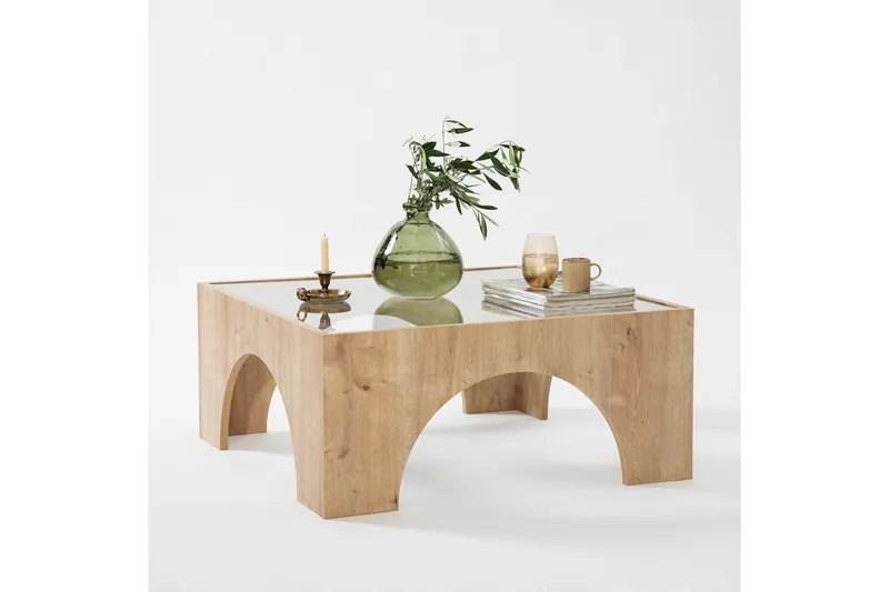 Lowan Soffbord 80 cm - Ek - Möbler - Vardagsrum - Soffbord & vardagsrumsbord - Soffbord